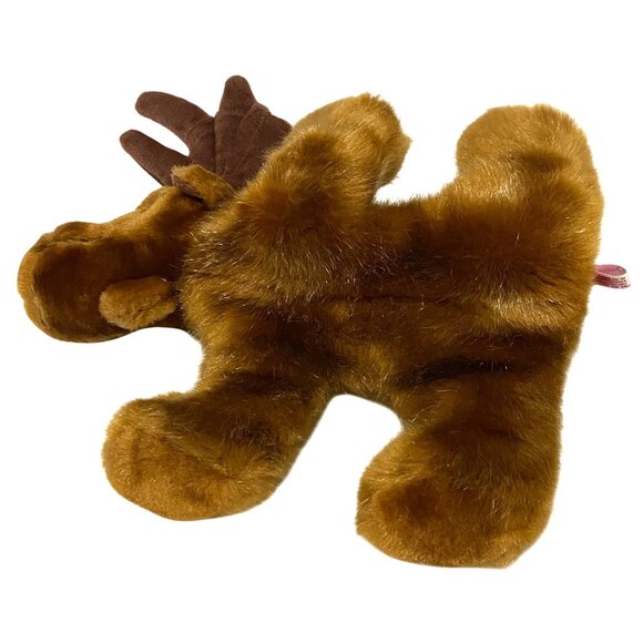 Steven Smith Bean Plush Moose 10" Reddish Brown Wild Stuffed Animal Kids Toy - Picture 7 of 9